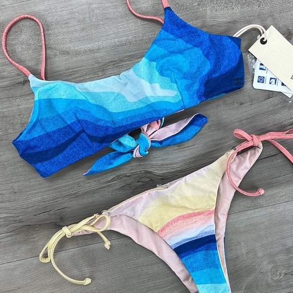 ☀️BILLABONG☀️ SEA TRIP TALI BIKINI SET - Picture 6 of 16